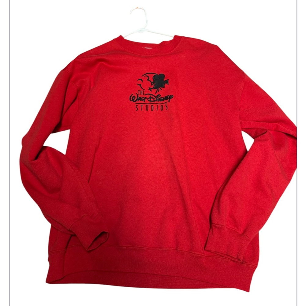 Authentic The Walt Disney World Studios Red CrewNeck Unisex Sweater✨
